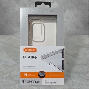 G2. Base B. Air+ Case For Samsung A53 Clear Form + Function N2 Impact Protection